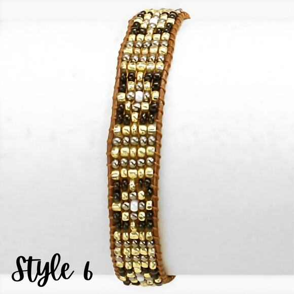 3 for $15 - Seed Bead Adjustable Bracelets Boho Friendship - Picture 7 of 8